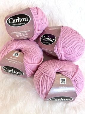 Carlton DK Merino Supreme Superwash Wool Yarn Lot (4)